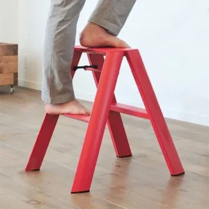 Aluminium Alloy Folding Ladder Stool Portable Multifunctional Step Stools Multilayer Anti-Slip Counter Chair Kitchen Furniture